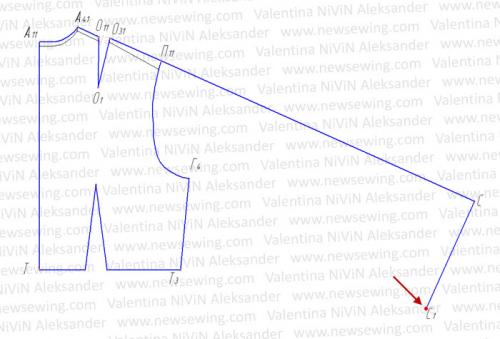 Платье с цельнокроеным рукавом коротким. Выкройка платья с длинным цельнокроеным рукавом