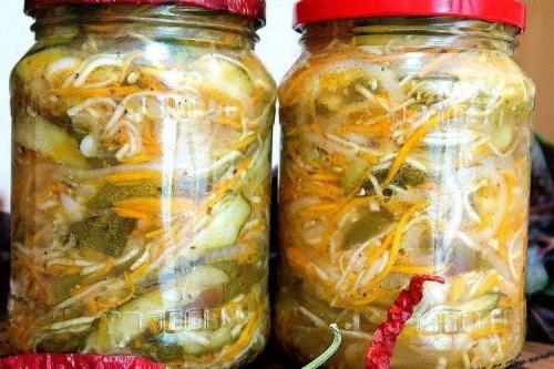Салат из кабачков на зиму. 20 очень вкусных салатов из кабачков на зиму