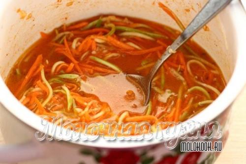 Кабачки по-корейски пальчики оближешь. Кабачки по-корейски на зиму – закрываем быстрым способом, без обязательной стерилизации