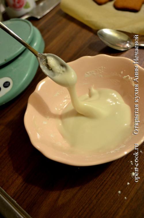 Глазурь для печенья без яиц. Сахарная глазурь