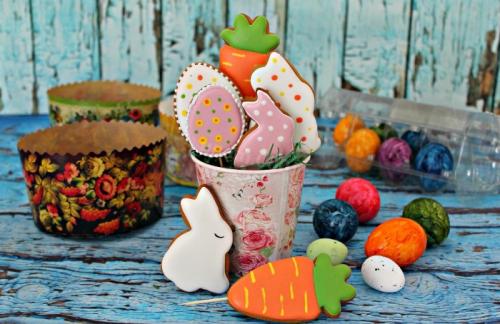 Как украсить печенье глазурью. Роспись имбирных пряников для начинающих глазурью