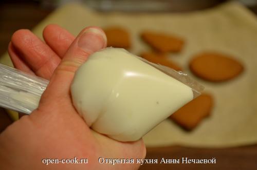 Глазурь для пряников без яиц. Сахарная глазурь