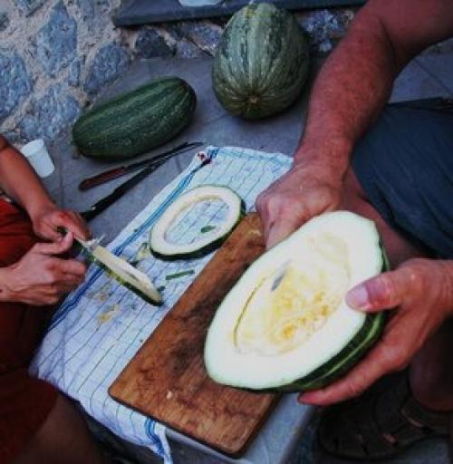 Рагу из сушеных кабачков. Сушеные кабачки , которые аукнулись в Италии, а откликнулись в России