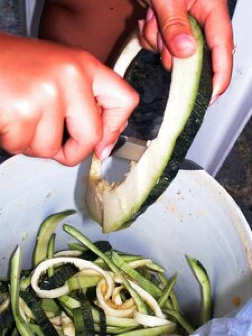 Рагу из сушеных кабачков. Сушеные кабачки , которые аукнулись в Италии, а откликнулись в России