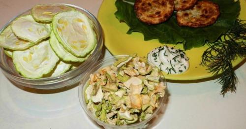 Сушеные кабачки со специями. Сушеные кабачки