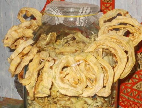 Сушеные кабачки со специями. Сушеные кабачки