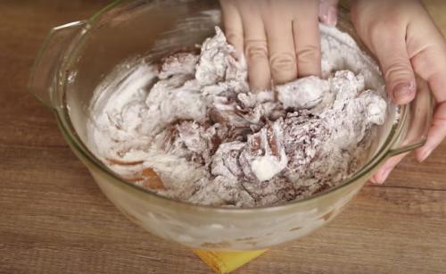 Новогоднее печенье мягкое. Новогоднее шоколадное печенье Шишки