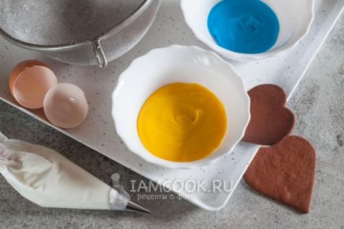 Глазурь для пряников в домашних условиях. Белковая глазурь для пряников 12