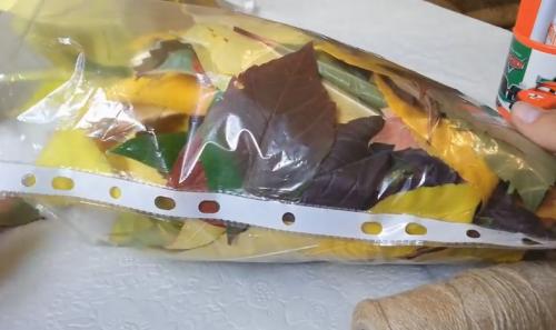 Поделки из листьев деревьев своими руками. Поделка Сова из осенних листьев деревьев — быстро и красиво