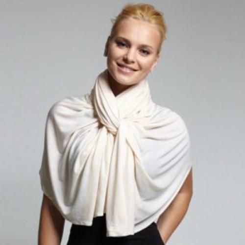 Как носить большой платок. Как завязать большой платок на шее