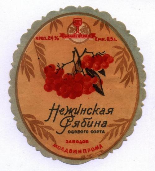 Настойка нежинская рябина. Как появилась настойка «Нежинская рябина»