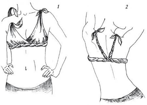 Сшить топ из платка своими руками. Топы из платков