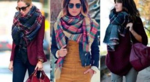 Как красиво завязать большой платок на шее. Как правильно завязывать большой платок на шею в зависимости от времени года