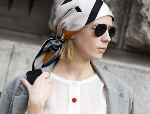 Как завязать платок на голову зимой. Как повязать платок на голову