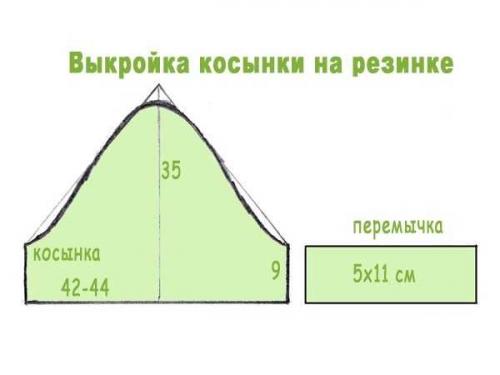 Как сшить женскую косынку для взрослых. Моделирование аксессуара