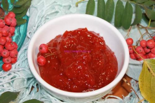 Желе из рябины. Способ приготовления