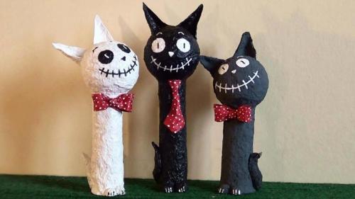 Все о папье-маше. Техника выполнения папье-маше из бумаги и газеты 20