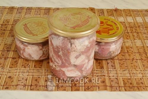 Тушенка домашняя свиная. Тушенка домашняя из свинины 28