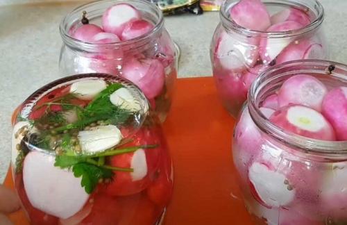 Маринованная редиска целиком. Редиска маринованная на зиму целиком — рецепт пальчики оближешь