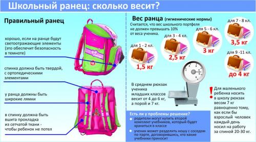 Как выбрать подходящий рюкзак для школы. Как выбрать ранец (рюкзак) для учеников первых классов: главные критерии