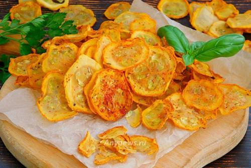 Чипсы из кабачков в электросушилке