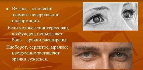 Что можно понять по взгляду. Психология взгляда: как глаза отражают отношение людей к нам? 02