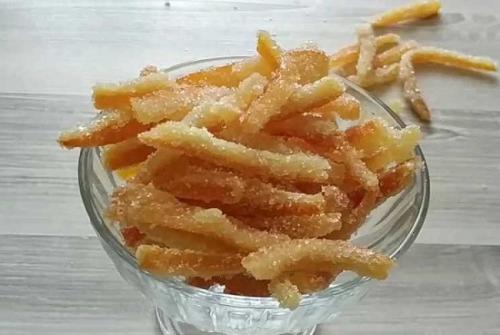 Корки апельсина в сахаре. Цукаты из апельсиновых корок — быстрые рецепты в домашних условиях