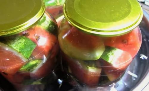 Маринованные арбузы в банках на зиму вкусные. Арбузы в банках на зиму — 8 пошаговых рецептов заготовок
