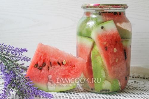 Арбуз на зиму в банках. Маринованные арбузы в банках на зиму: 12 самых вкусных и полезных рецептов 26 Арбуз на зиму в банках. Маринованные арбузы в банках на зиму: 12 самых вкусных и полезных рецептов 26