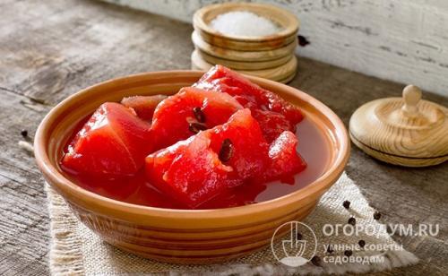 Бочковой арбуз. Как солить арбузы в бочках