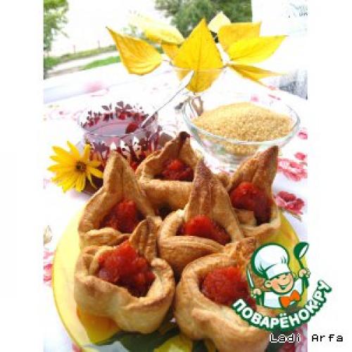 Мармелад из красной рябины. Слойки с мармеладом из красной рябины Осенний сюрприз