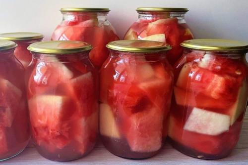 Маринованные арбузы в литровых банках. Маринованные арбузы в банках на зиму: 15 бесподобных рецептов