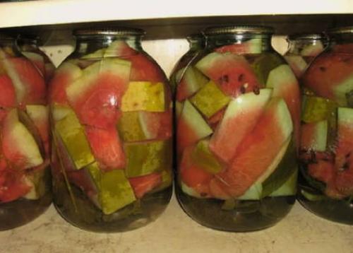Арбузы солёные в банках без стерилизации. Соленые арбузы в банках без стерилизации на зиму 35