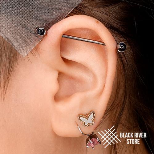 Обработка ушей после прокалывания. Правильный уход за пирсингом 05