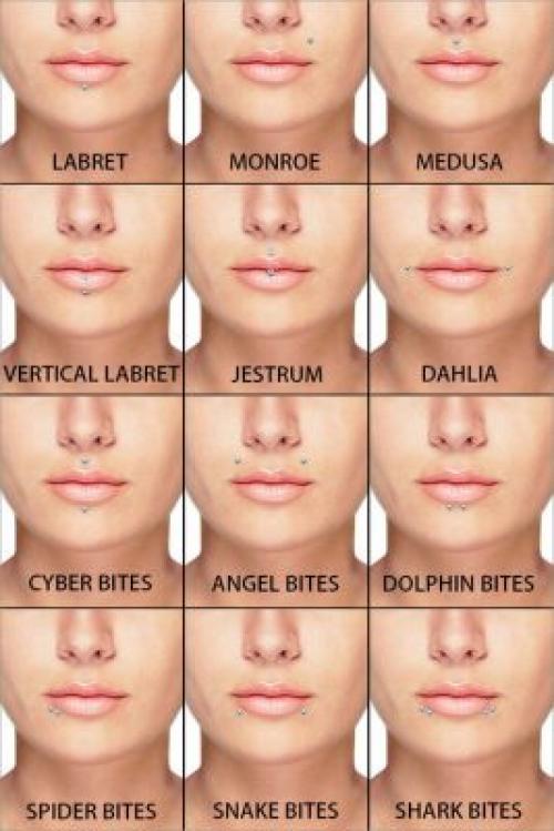 Как выбрать иглу для пирсинга. Как выбрать украшение для пирсинга: по размеру, материалу, типу прокола