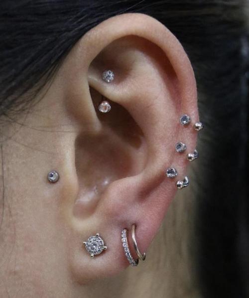 Что нужно знать о пирсинге ушей. Пирсинг уха 16