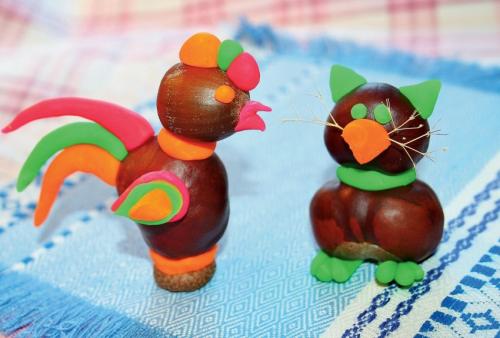 Поделка из желудей своими руками. Поделки из желудей — интересные идеи и пошаговое описание создания игрушек и украшений