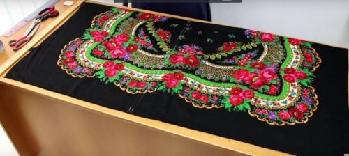 Блузка из палантина. Шьем блузу из платка своими руками