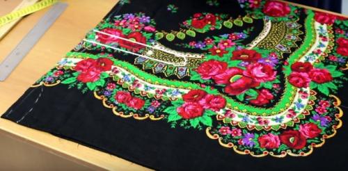 Блузка из палантина. Шьем блузу из платка своими руками