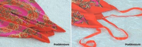 Как сшить платье из платков. Шьем наряды из платков за один вечер