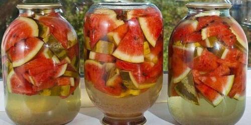 Я ежегодно мариную арбузы на зиму. Вкусный рецепт маринованных арбузов в банках на зиму 08 Я ежегодно мариную арбузы на зиму. Вкусный рецепт маринованных арбузов в банках на зиму 08