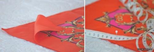 Какие шаги необходимо выполнить для изготовления летнего платья или сарафана из платков. Шьем наряды из платков за один вечер