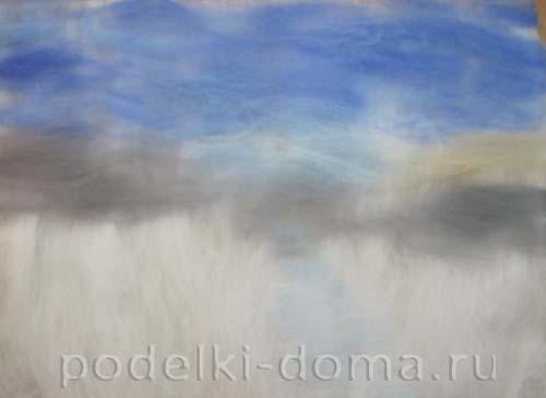 Как создать поделку на осенний бал из шерсти. Картина из шерсти «Золотая осень»