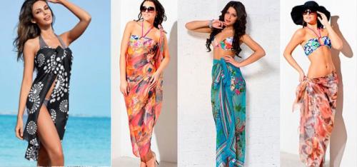 Создай свой собственный стиль с помощью топов и платьев из шарфа 04