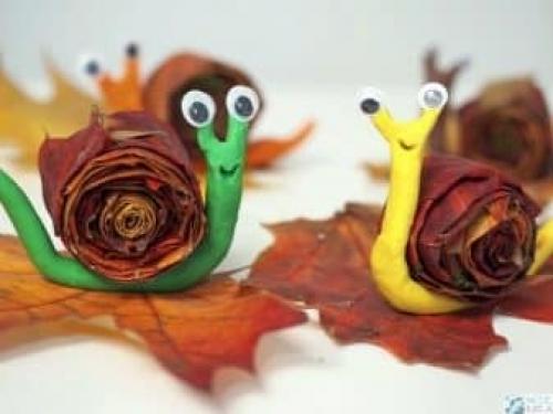 Разнообразие поделок из кленовых листьев. Поделки из листьев: 20 чудесных идей для детей всех возрастов 12