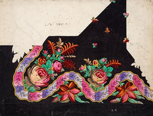 Удивительные образы из павлопосадских платков на Pinterest 01