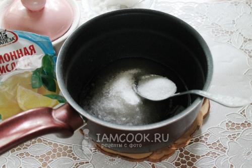 Вкусный рецепт: засолить арбузы кусочками с уксусом в кастрюле 08