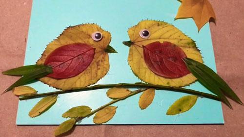 Поделки из листьев в школу. Поделки из листьев на тему осени: 70 идей