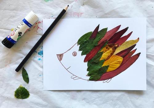 Аппликации и поделки из листьев: открытие красоты природы 19