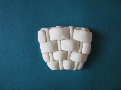 Смакните вкус и аромат: корзина с грибами из соленого теста 04